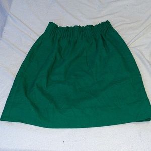 J Crew Top Scrunch Skirt